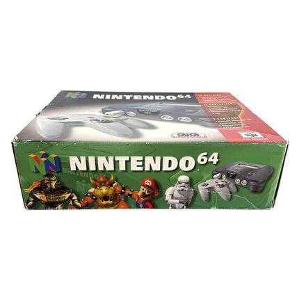 Boîte Nintendo 64, tranche verte