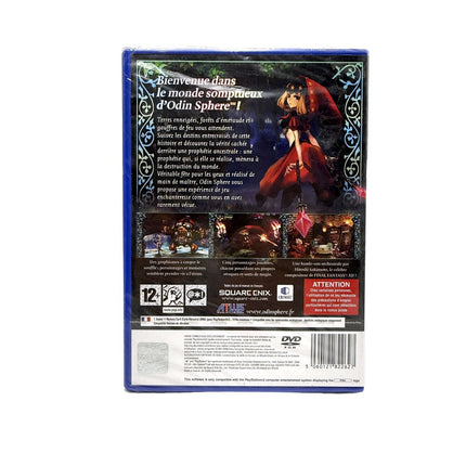 Odin Sphere Playstation 2 neuf sous blister – dos