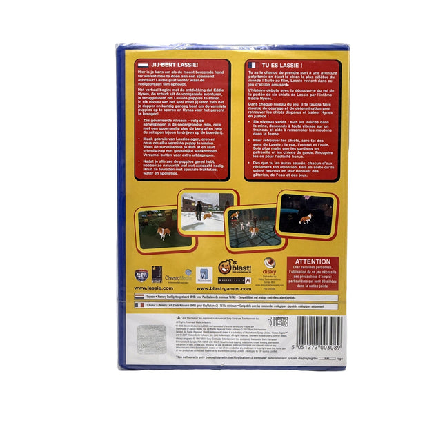 Lassie PlayStation 2 (Neuf sous blister) – jaquette arrière