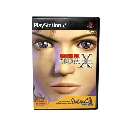 Resident Evil Code: Veronica X Playstation 2 – face avant