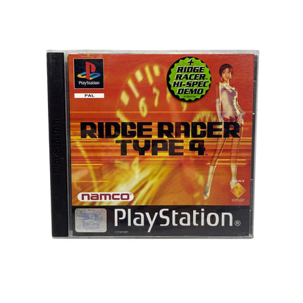 Ridge Racer Type 4 PlayStation 1 (avec démo Hi-Spec)