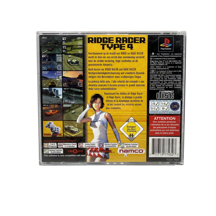 Ridge Racer Type 4 PlayStation 1 (avec démo Hi-Spec)