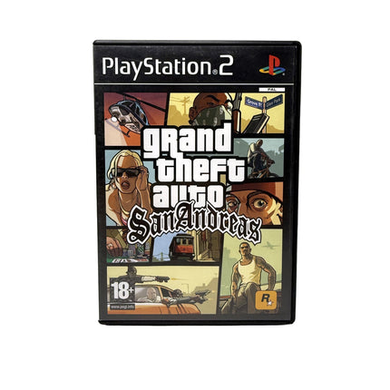 Grand Theft Auto San Andreas PlayStation 2 (sans notice)