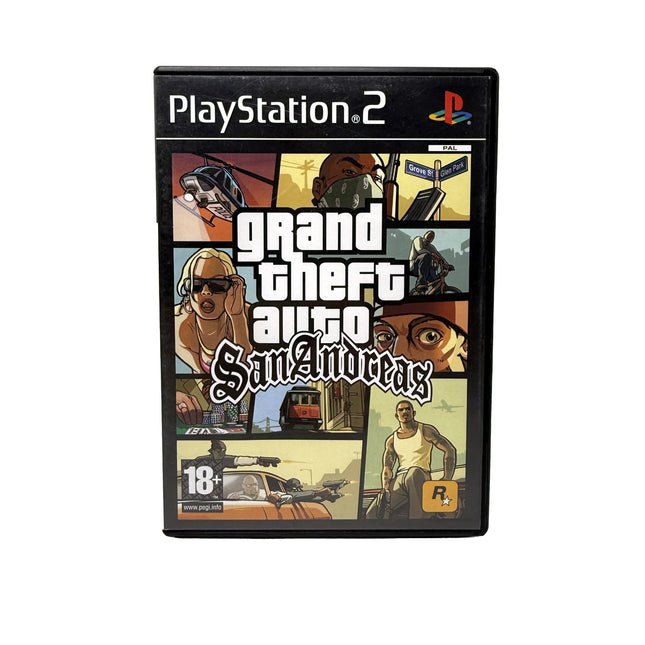 Grand Theft Auto San Andreas PlayStation 2 (sans notice)