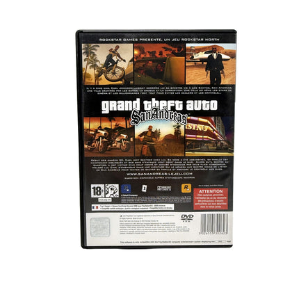Grand Theft Auto San Andreas PlayStation 2 (sans notice)