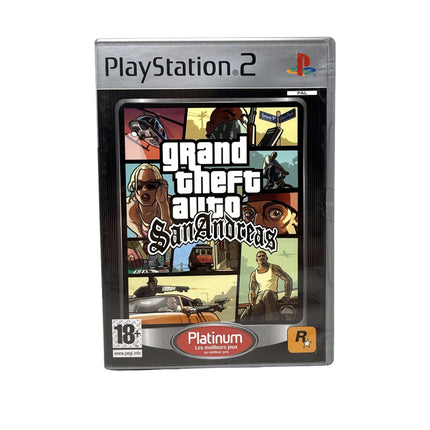 Grand Theft Auto San Andreas PlayStation 2 (Platinum)