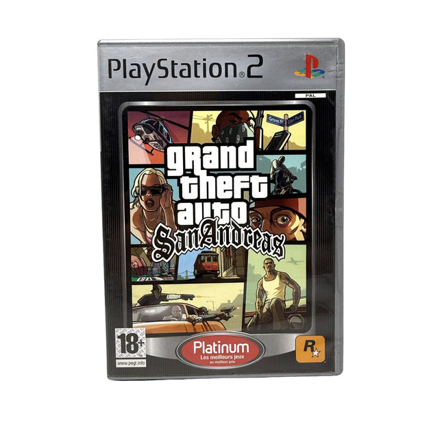 Grand Theft Auto San Andreas PlayStation 2 (Platinum)