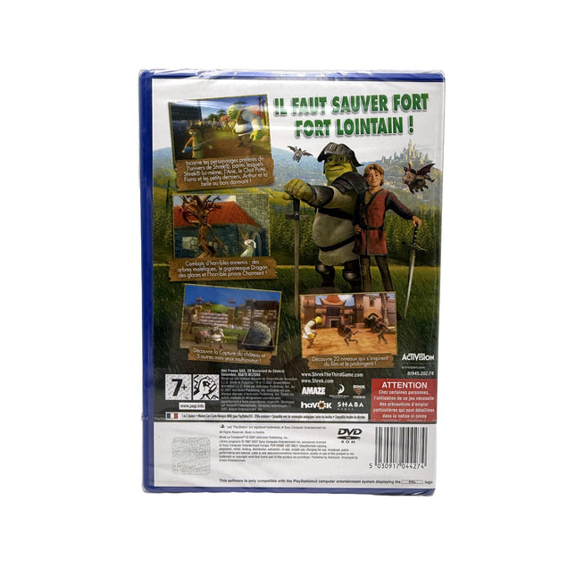 Shrek le Troisième PlayStation 2 (Neuf sous blister)