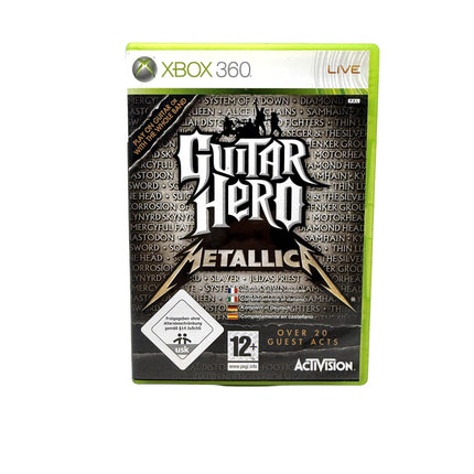 Guitar Hero Metallica Xbox 360 (Not for resale)