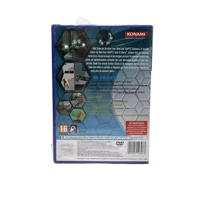 Metal Gear Solid 2 Substance Playstation 2 (Neuf sous blister) – photo 2