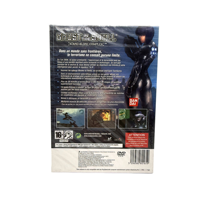 Ghost in the Shell Stand Alone Complex Playstation 2 (Neuf sous blister) — photo 2
