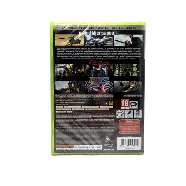 Grand Theft Auto IV L’Édition intégrale Xbox 360 (Neuf sous blister)