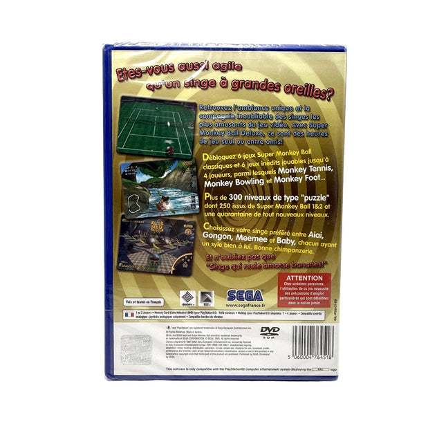 Super Monkey Ball Deluxe Playstation 2 (Neuf sous blister)