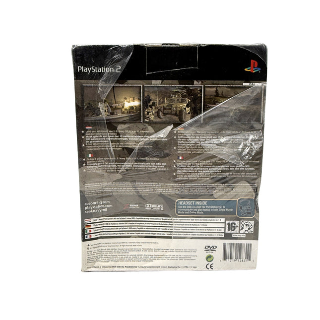 SOCOM 3 U.S. Navy SEALs + Casque USB Playstation 2 (Neuf sous blister)