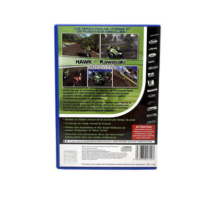 Hawk Kawasaki Racing Playstation 2 - face arrière