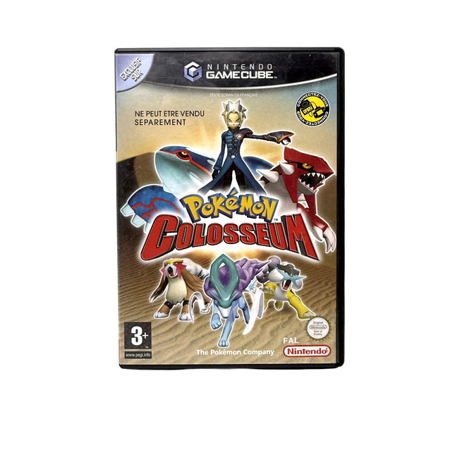 Pokémon Colosseum + Pokémon Box GameCube – face avant