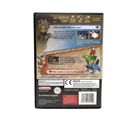 Pokémon Colosseum + Pokémon Box GameCube – dos de la boîte