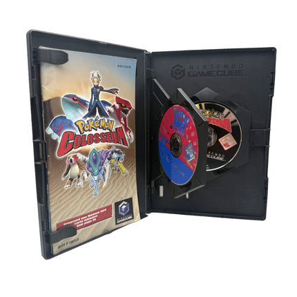 Pokémon Colosseum + Pokémon Box GameCube – boîtier ouvert