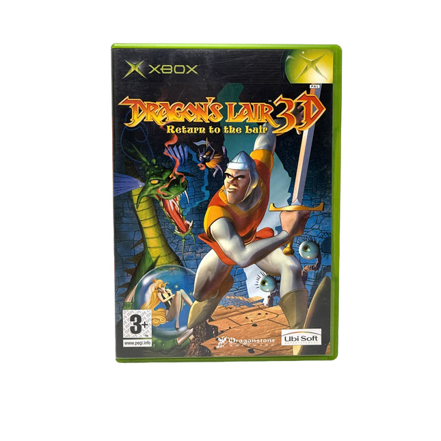 Dragon's Lair 3D Return to the Lair Xbox - face avant