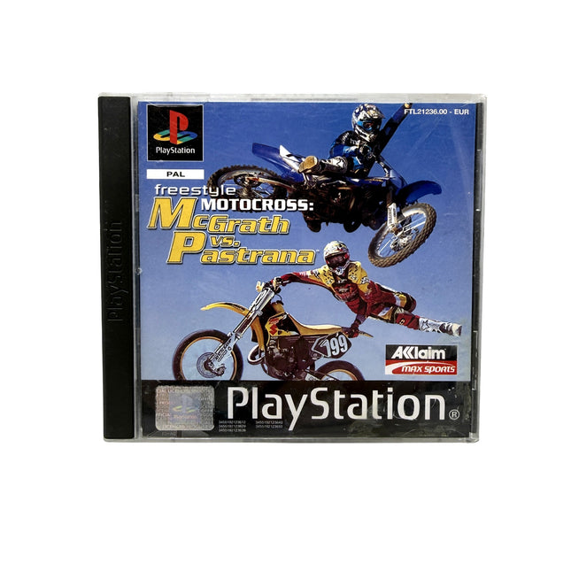 Freestyle Motocross McGrath vs. Pastrana Playstation 1 - face avant