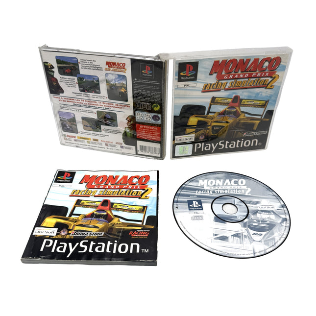 Monaco Grand Prix Racing Simulation 2 Playstation 1 - détails de l'exemplaire