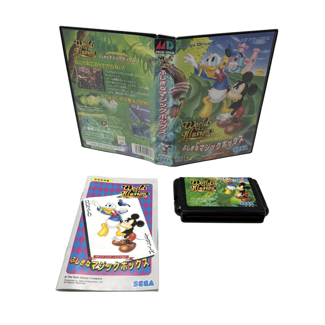 World of Illusion Mickey Mouse et Donald Duck Mega Drive Import Japon photo 3