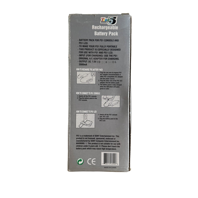 Batterie rechargeable Team 5 Playstation PSone en boîte – photo 7545