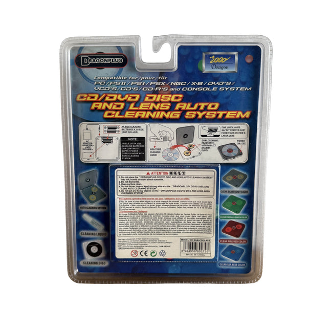 Kit de nettoyage automatique CD DVD et lentille DragonPlus – photo 7585