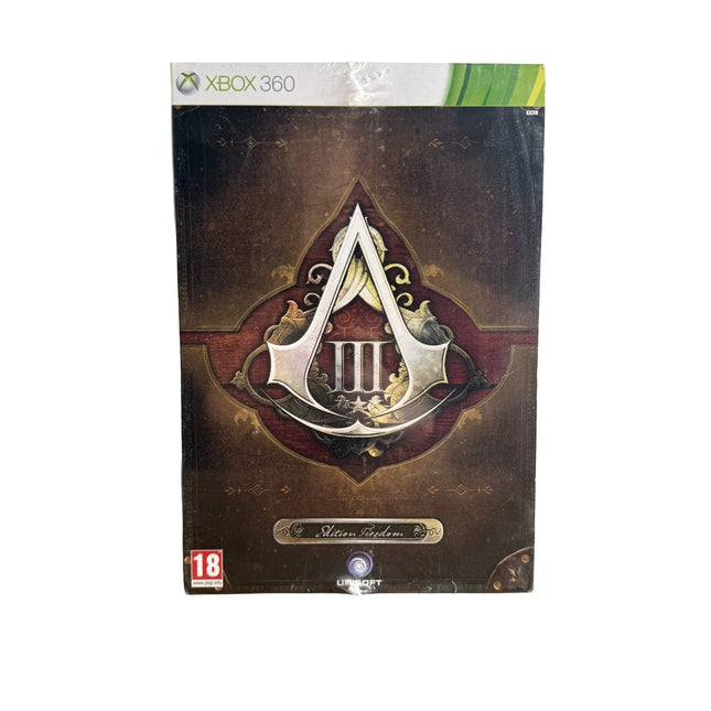 Assassin’s Creed III Freedom Xbox 360 — coffret neuf scellé