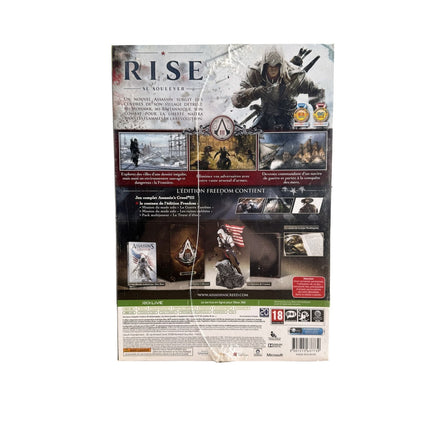 Assassin’s Creed III Freedom Xbox 360 — coffret neuf scellé