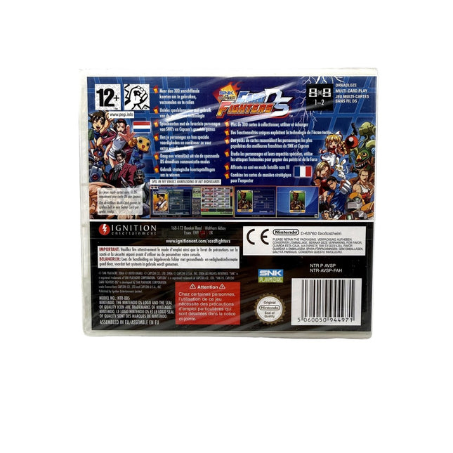 SNK vs. Capcom Card Fighters DS Nintendo DS neuf sous blister, photo 2