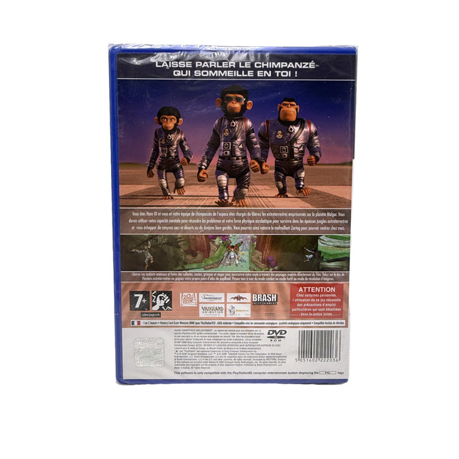 Les Chimpanzés de l’espace – PlayStation 2 – Neuf sous blister – photo 2