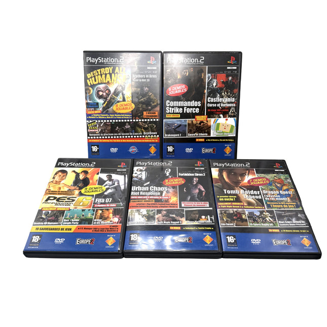 Lot de 5 DVD de démo – PlayStation 2 Magazine Officiel – photo 1 de l’exemplaire vendu