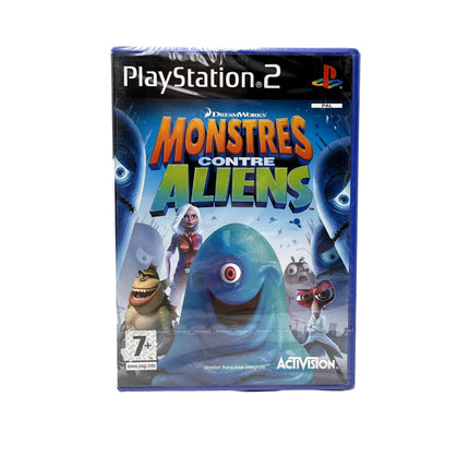 Monstres contre Aliens PS2 neuf sous blister — face avant