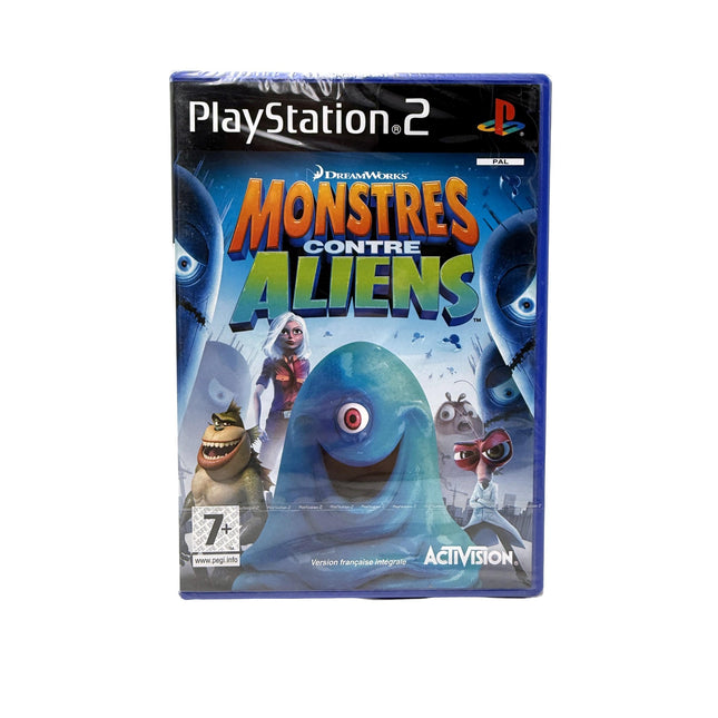 Monstres contre Aliens PS2 neuf sous blister — face avant