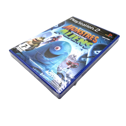 Monstres contre Aliens PS2 neuf sous blister — détail de l’emballage 1