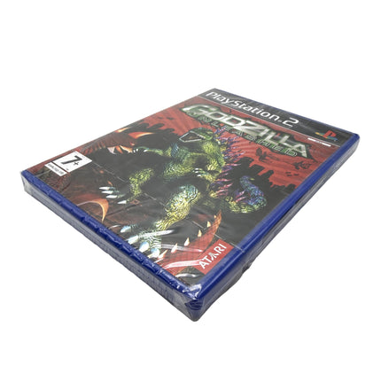 Godzilla Unleashed PS2 neuf sous blister — détail de l’emballage 1