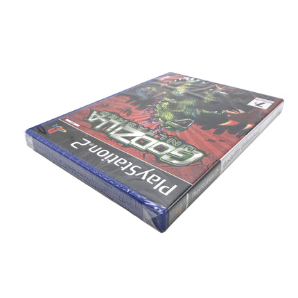 Godzilla Unleashed PS2 neuf sous blister — détail de l’emballage 2