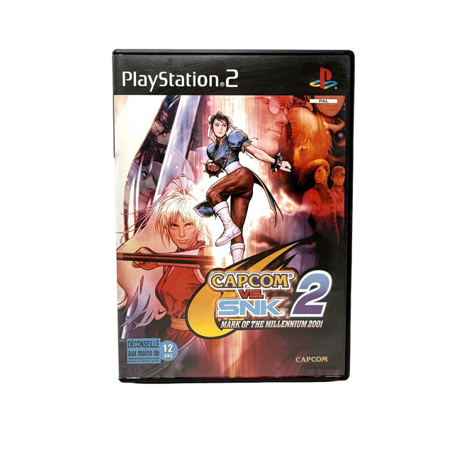 Capcom vs. SNK 2 Mark of the Millennium 2001 Playstation 2 – face avant