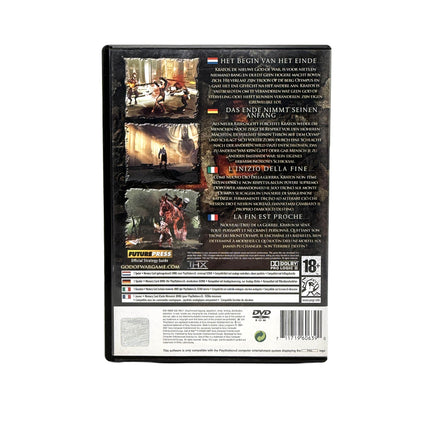God of War II Playstation 2 – dos du boîtier