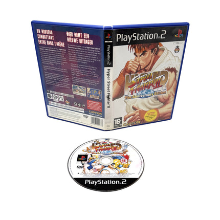 Hyper Street Fighter II The Anniversary Edition Playstation 2 – contenu