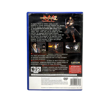 Onimusha 2 Samurai's Destiny Playstation 2 – dos du boîtier