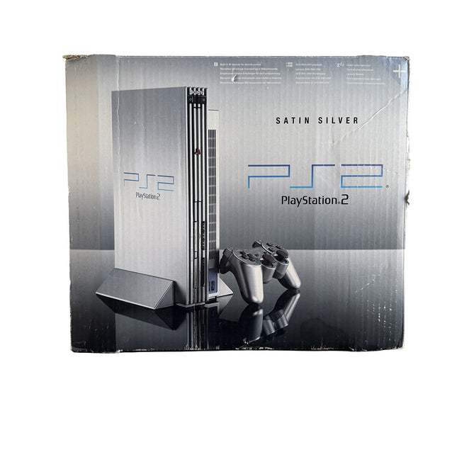 Pack PlayStation 2 Satin Silver serial matching, photo 7235