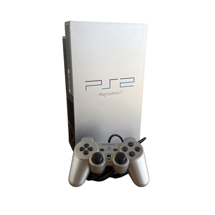 Pack PlayStation 2 Satin Silver serial matching, photo 7243