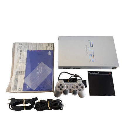 Pack PlayStation 2 Satin Silver serial matching, photo 7247