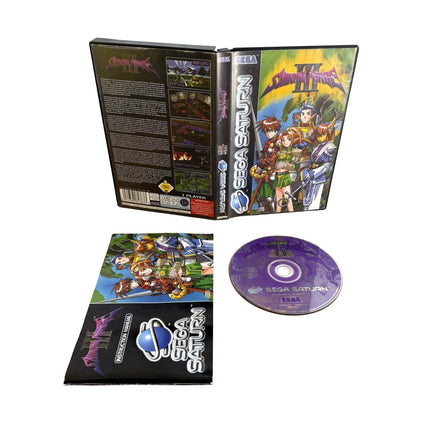 Shining Force III Sega Saturn PAL complet, photo 4