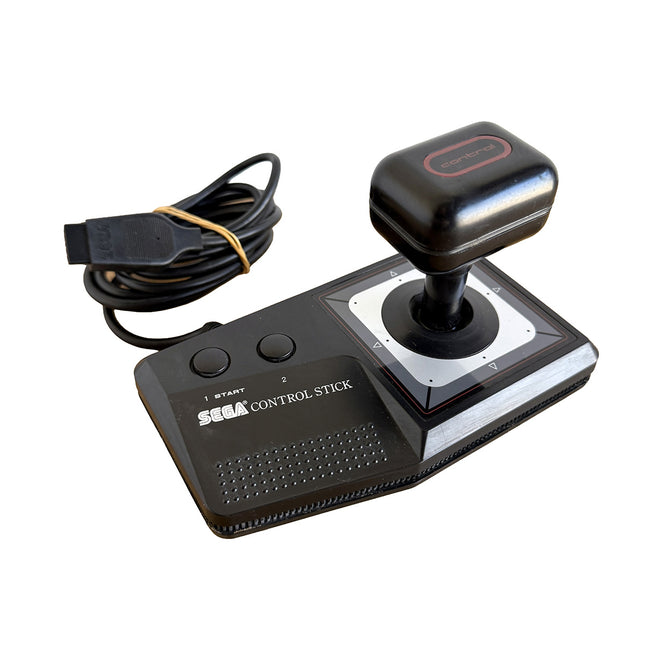 Joystick Sega Control Stick Master System, vue détaillée de l’exemplaire