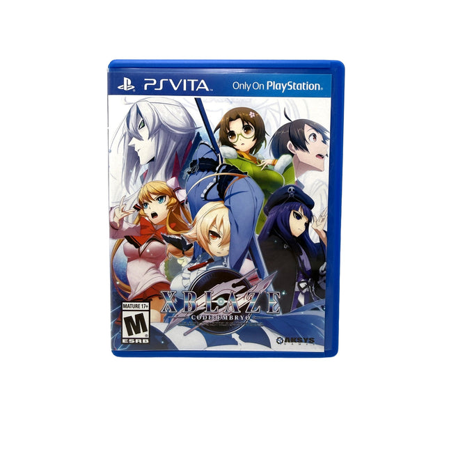 XBlaze Code Embryo Playstation PS Vita, photo 1 de l’exemplaire vendu