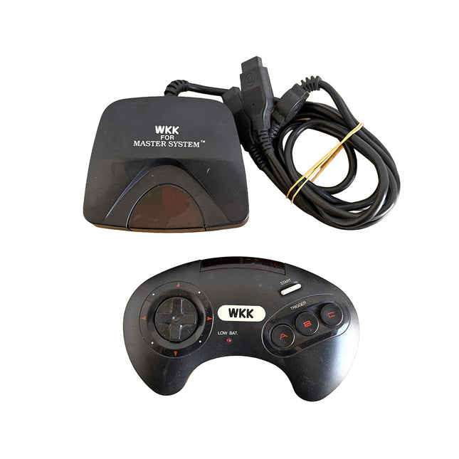Manette sans fil WKK avec récepteur Sega Master System, vue principale
