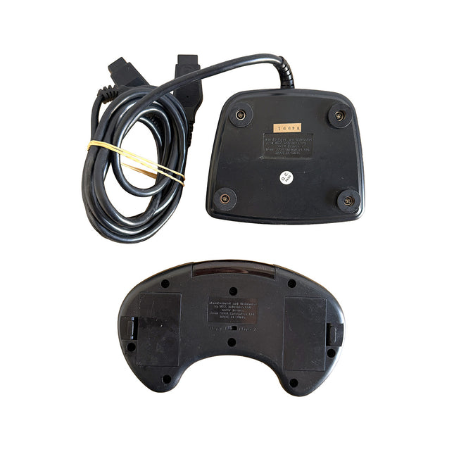 Manette sans fil WKK avec récepteur Sega Master System, vue détaillée de l’exemplaire